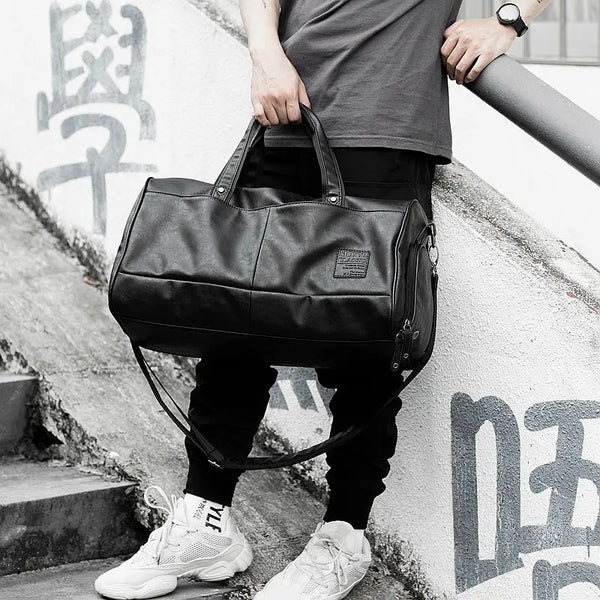 Casual Gym Bag with Shoes Storage