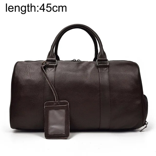 PU Leather Gym Bag