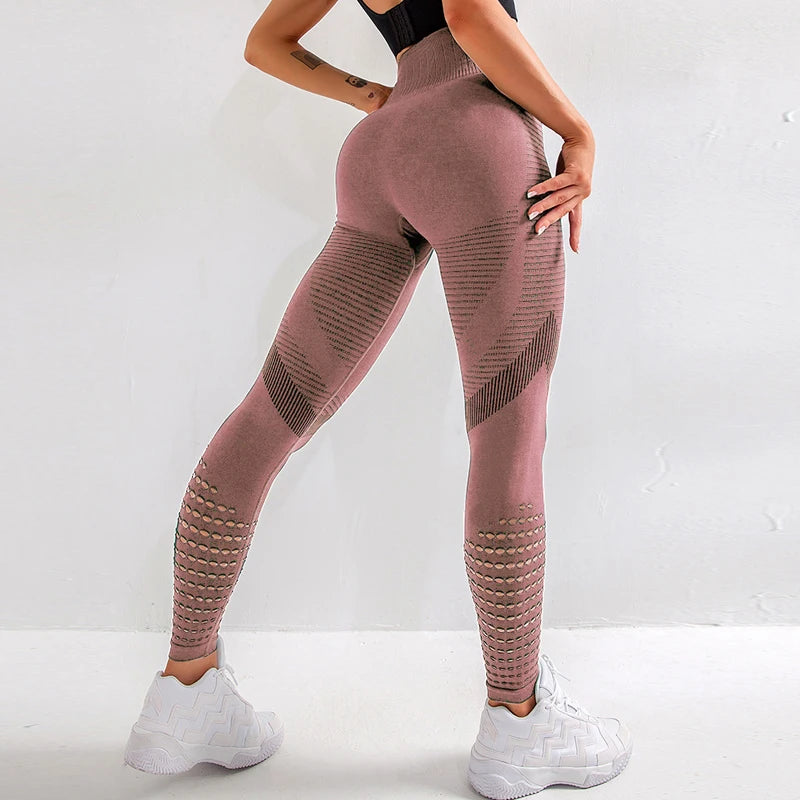 Ankle-Length Breathable Fitness Leggings