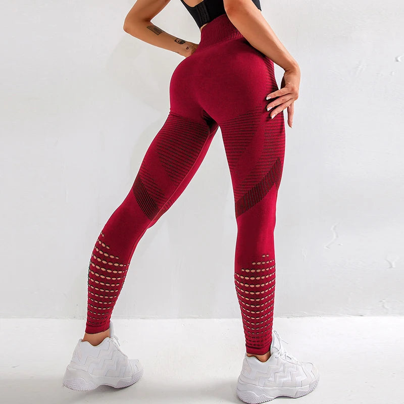 Ankle-Length Breathable Fitness Leggings