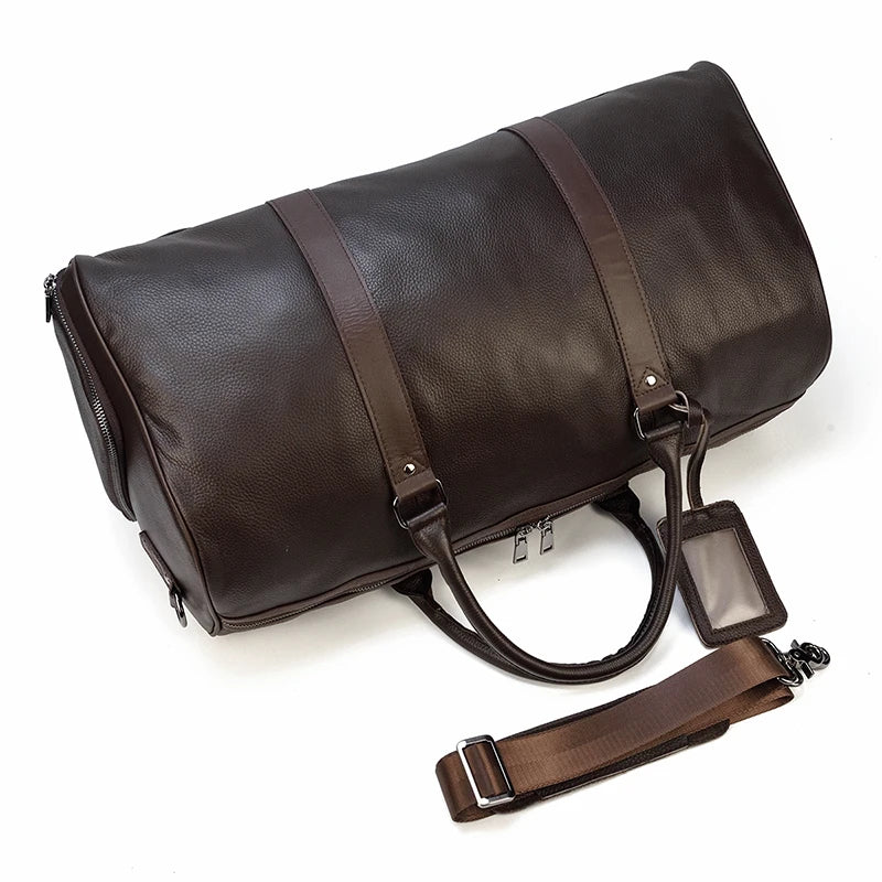 PU Leather Gym Bag