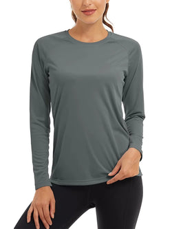 Quick Dry Women's UPF 50+ Long Sleeve T-Shirts