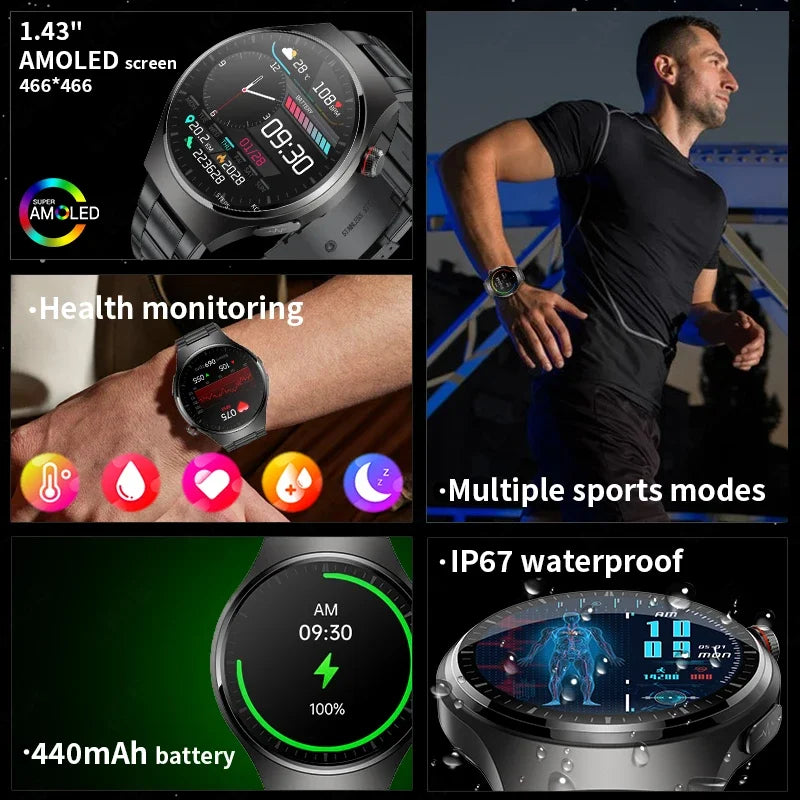 Smart Watch with Heart Monitor