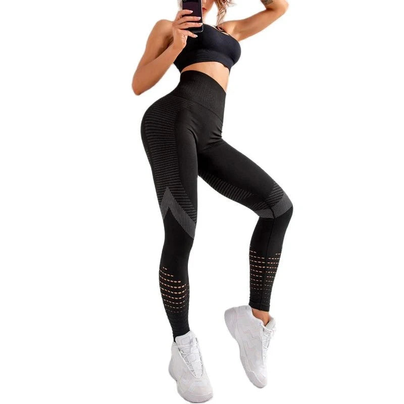 Ankle-Length Breathable Fitness Leggings