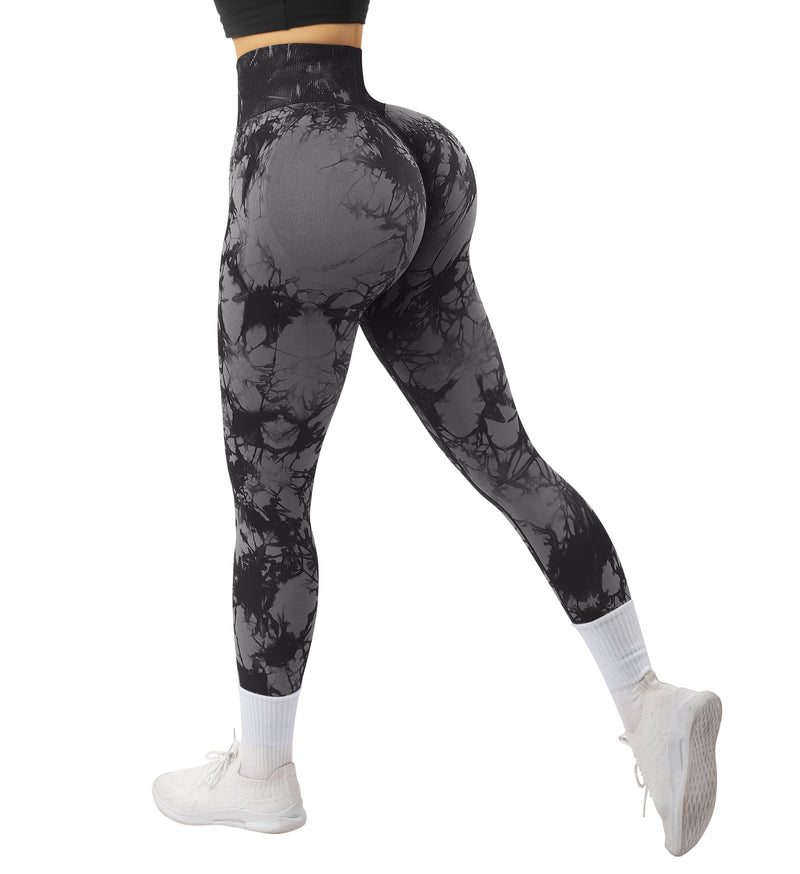 Tie Dye Booty Lifting Fitness Leggings