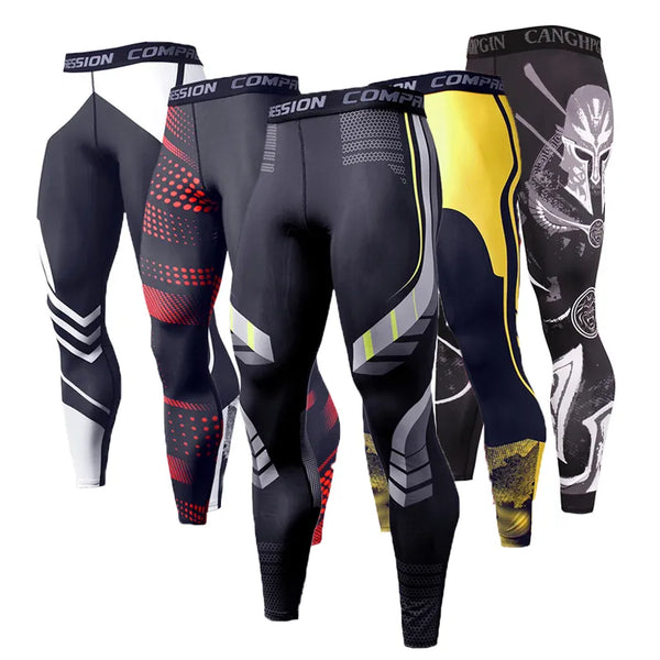 Sporty Crossfit Bodybuilding Compression Tights