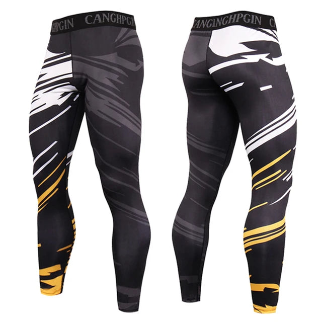 Sporty Crossfit Bodybuilding Compression Tights