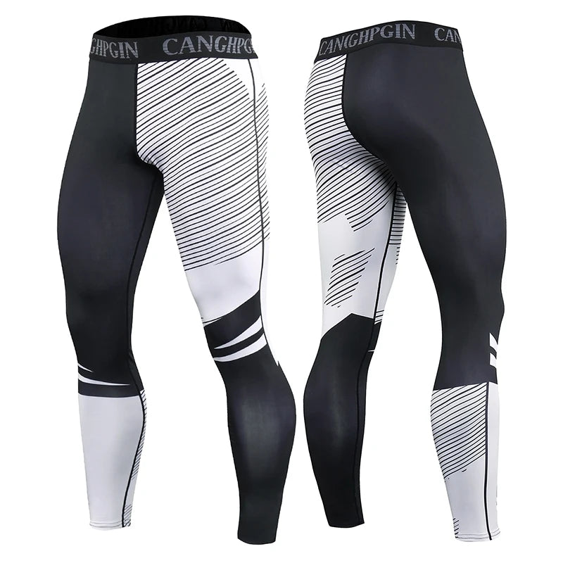 Sporty Crossfit Bodybuilding Compression Tights