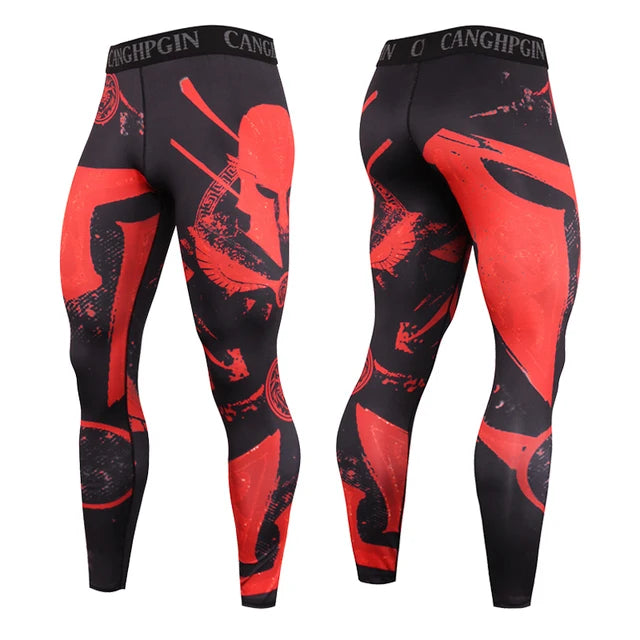 Sporty Crossfit Bodybuilding Compression Tights