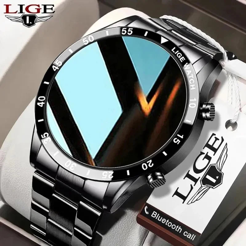 Touch Screen Stainless Steel Smart Watch