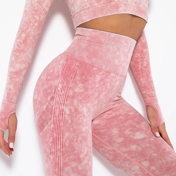 Soft Velvet Seamless Fitness Leggings