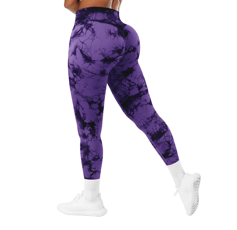 Tie Dye Booty Lifting Fitness Leggings